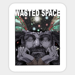 Wasted Space Sticker